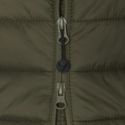Пуховик легкий тактический стебанная куртка эргономического кроя S Олива TR_2460S - изображение 4