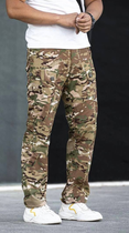 Тактические штаны мультикам с пуговицами ВСУ камуфляж L - изображение 2