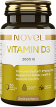 Вітаміни жувальні Novel Вітамін D3 2000 МО № 60 (7649991456088)