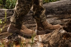 Берцы тактические. Мужские ультралёгкие боєвые ботинки Maxsteel Hi-legs Coyote 45 (297мм) коричневые - изображение 3