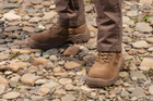 Берцы тактические. Мужские ультралёгкие боєвые ботинки Maxsteel Hi-legs Coyote 44 (290мм) коричневые - изображение 4