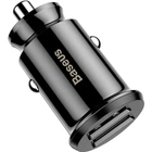 Автомобильное Зарядное Устройство 2USB Baseus Grain (3.1A) (CCALL-ML01) Black