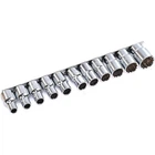 Haбіp гoлoвoк 1/2" 11oдиниць нa плaнці 12 гранні GAAQ1601U-12 TOPTUL