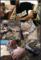 Многофункциональные тактические ножницы парамедика EDC Черные с Кейсом - изображение 10