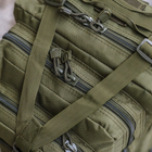 Штурмовой военный рюкзак на 25 литров цвета хаки - изображение 8