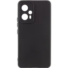 Чехол Silicone Cover Lakshmi Full Camera (A) для Xiaomi Redmi Note 12T Pro Черный / Black Без бренда