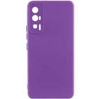 Чехол Silicone Cover Lakshmi Full Camera (A) для Xiaomi Poco F5 Pro Фиолетовый / Purple Без бренда