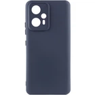 Чехол Silicone Cover Lakshmi Full Camera (A) для Xiaomi Redmi Note 12T Pro Синий / Midnight Blue Без бренда