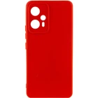 Чехол Silicone Cover Lakshmi Full Camera (A) для Xiaomi Redmi Note 12T Pro Красный / Red Без бренда