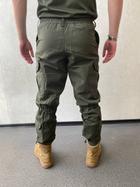 Тактичний костюм олива (убакс зі штанами) для НГУ, ЗСУ ріп-стоп M - зображення 10