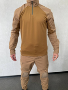 Тактический костюм с наколенниками и налокотниками (убакс + штаны) койот для ВСУ M - изображение 3
