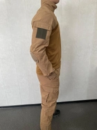 Тактичний костюм з наколінниками та налокітниками (убакс + штани) койот для ЗСУ S - зображення 5