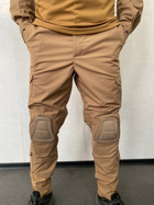 Тактический костюм с наколенниками и налокотниками (убакс + штаны) койот для ВСУ XL - изображение 7