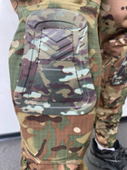 Костюм армійський мультикам-койот з наколінниками та налокітниками (убакс + штани) CoolMax XL - зображення 9