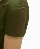 Женская футболка тактическая военная XXS олива - изображение 4