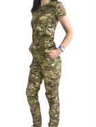 Жіноча футболка тактична військова XL мультикам - зображення 9