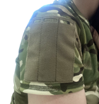 Жіноча футболка тактична військова XXS мультикам - зображення 6