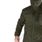 Куртка тактическая износостойкая легкая теплая куртка для спецслужб M Олива (OPT-49631) - изображение 10