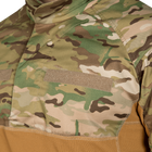 Рубашка тактическая полевая износостойкая летне-весенняя рубашка KOMBAT XXXL Multicam/Койот (OPT-30181) - изображение 8
