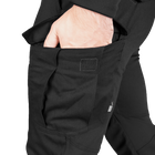 Штаны тактические полевые износостойкие штаны для силовых структур M Черный (OPT-30201) - изображение 8