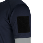 Футболка мужская тактическая полевая повседневная футболка для спецсужб XL Синий (OPT-6151) - изображение 5