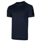 Футболка чоловіча тактична польова повсякденна футболка для спецсужб M Синій (OPT-6151) - зображення 10