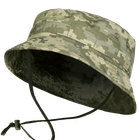 Панама тактическая универсальная маскировочный головной убор для спецслужб 59 ММ14 (OPT-5201) - изображение 9