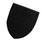 Шеврон на липучці "Поліція" тактичний універсальний для поліцейських підрозділів 9.5 х 8см Чорний (OPT-651) - зображення 2