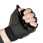Рукавички тактичні польові універсальні рукавиці для мисливців та силових структур L Олива (OPT-9831) - зображення 9
