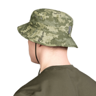 Панама тактическая универсальная маскировочный головной убор для спецслужб 61 ММ14 (OPT-5201) - изображение 3