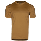 Футболка тактическая мужская летняя повседневная футболка для силовых структур XXL Койот (OPT-4921) - изображение 11