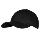 Бейсболка тактична універсальна кепка для спецслужб KOMBAT 5849 Чорний (OPT-5401) - зображення 1