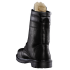 Берці польові зносостійкі черевики для силових структур KOMBAT 36 Чорний (OPT-25601) - зображення 4