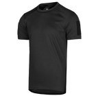 Футболка мужская тактическая полевая повседневная футболка для спецсужб (XXXL) Черный (OPT-6561) - изображение 1