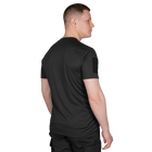 Футболка мужская тактическая полевая повседневная футболка для спецсужб (XXXL) Черный (OPT-6561) - изображение 4