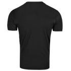 Футболка тактична чоловіча літня повсякденна футболка для силових структур S Чорний (OPT-4121) - зображення 3