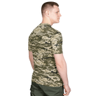 Футболка чоловіча тактична польова повсякденна футболка для спецсужб M ММ14 (OPT-3881) - зображення 4