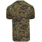 Футболка тактическая мужская летняя повседневная футболка для силовых структур S Marpat Brown (OPT-2401) - изображение 7