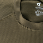 Футболка мужская тактическая полевая повседневная футболка для спецсужб (XXL) Олива (OPT-6561) - изображение 7