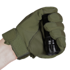 Рукавички тактичні вентиляційні універсальні рукавиці для спеціальних та силових підрозділів L Олива (OPT-6551) - зображення 5