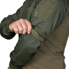 Рубашка тактическая полевая износостойкая летне-весенняя рубашка KOMBAT M Олива (OPT-30181) - изображение 11