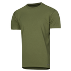 Футболка тактическая мужская летняя повседневная футболка для силовых структур XXXL Зеленый (OPT-7181) - изображение 1