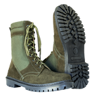Берці тактичні польові полегшені черевики з вентиляцією для силових структур KOMBAT Олива 45 (OPT-26051) - зображення 1