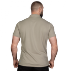 Поло футболка тактична польова повсякденна футболка для силових структур XL Бежевий (OPT-7981) - зображення 4