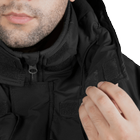 Куртка тактична польова зносостійка теплий верх для силових структур XL Чорний (OPT-46521) - зображення 9