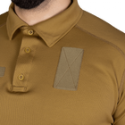 Поло футболка тактична польова повсякденна футболка для силових структур XXL Койот (OPT-9601) - зображення 6
