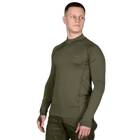 Лонгслив тактичечкий мужская футболка с длинным рукавом для силовых структур S Олива (OPT-11151) - изображение 2