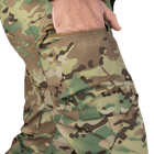 Штаны тактические мужские износостойкие походные штаны для силовых структур KOMBAT XXXL Multicam (OPT-35551) - изображение 3