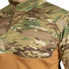 Рубашка тактическая полевая износостойкая летне-весенняя рубашка KOMBAT (XL) Multicam/Койот (OPT-26901) - изображение 9