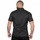 Поло футболка тактическая полевая повседневная футболка для силовых структур L Черный (OPT-7681) - изображение 4